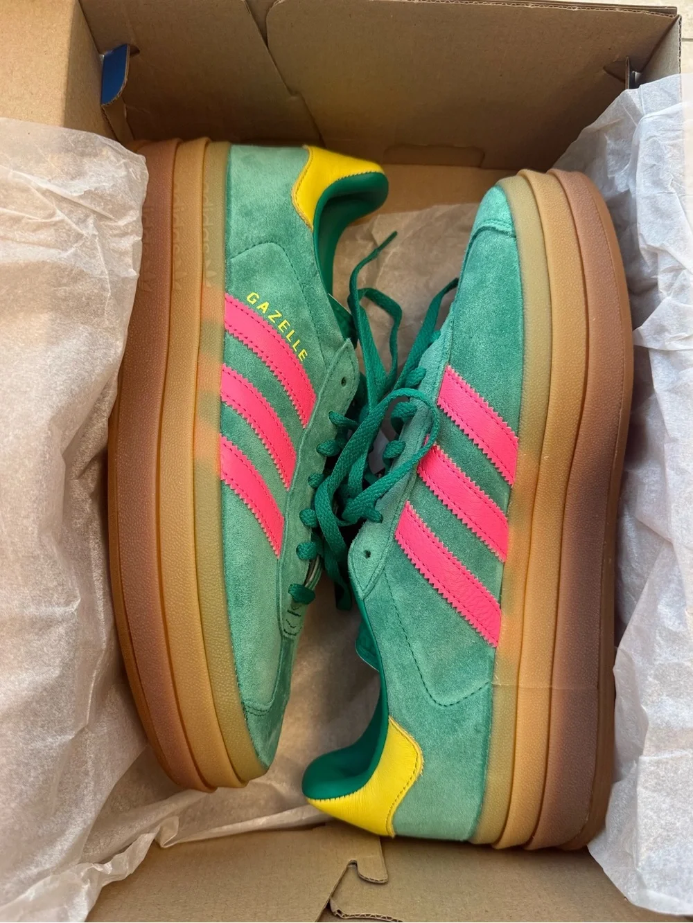 adidas Gazelle Bold Platform Sneakers - Picture 9 of 11